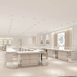China Vitrinas de cristal de encargo LMQ-057 del centro comercial para la joyería de la marca proveedor