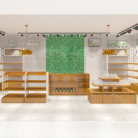 China Artículo cosmético funcional multi de los muebles de la tienda con la selección de madera múltiple de la textura proveedor