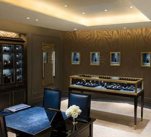 China Funcional multi de cristal exquisito del gabinete de exhibición del escaparate/de la tienda de la exhibición de la joyería proveedor