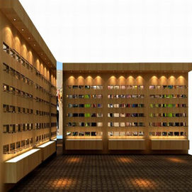 China Diseño multi de lujo de la capa del escaparate de acrílico de moda de la exhibición con la luz llevada proveedor