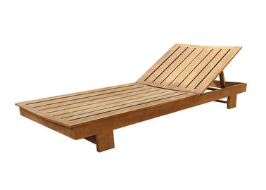 China Logotipo modificado para requisitos particulares al aire libre de la playa de la moda de la prenda impermeable de madera recreativa de la cama proveedor