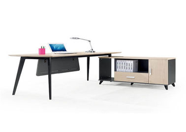 China Muebles de oficinas modernos prácticos simples, líneas lisas artículo fuerte del escritorio de oficina de Boss proveedor