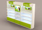 Estructura estable de los muebles cosméticos de madera amistosos de la tienda de Eco para las tiendas terminales proveedor