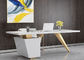 Práctico funcional multi del diseño del escritorio blanco nórdico de los muebles de oficinas con los cajones proveedor